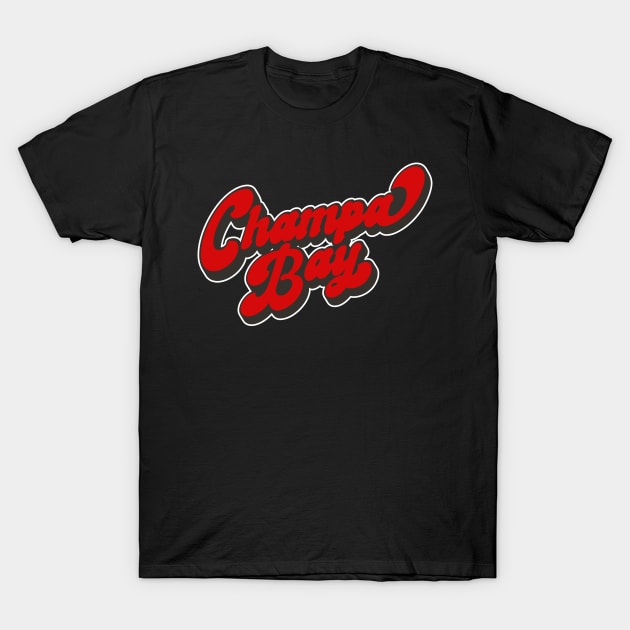 Champa Bay Cool Tampa Bay Football Hockey Gift Champions 20-21 T-Shirt by markz66